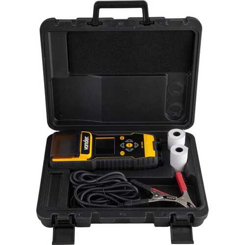 Testador de baterias com impressora - TBV 2000 Testador de baterias com impressora - TBV 2000