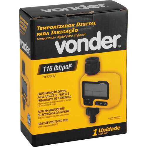 Temporizador digital para irriga��o