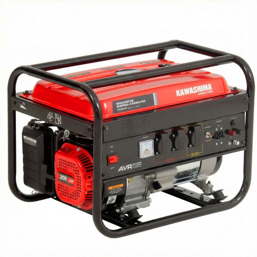 Gerador de energia 3 Kva a gasolina partida manual com AVR bivolt - GGN 3100 110V/220V Gerador de energia 3 Kva a gasolina partida manual com AVR bivolt - GGN 3100 110V/220V