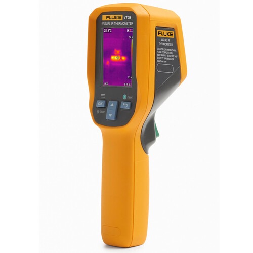 C�mera t�rmica infravermelha com modo PIP 120 x 90 pixels -20�C a 400�C - VT08