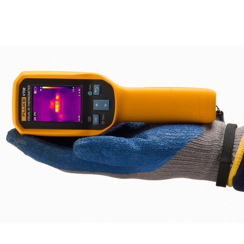 C�mera t�rmica infravermelha com modo PIP 120 x 90 pixels -20�C a 400�C - VT08