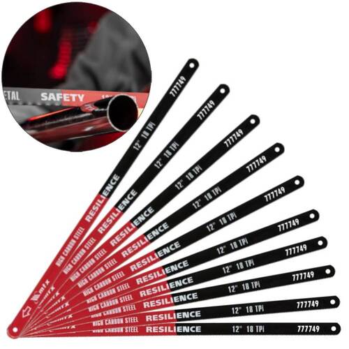 Kit 10 Lâminas de serra manual 12 Kit 10 Lâminas de serra manual 12