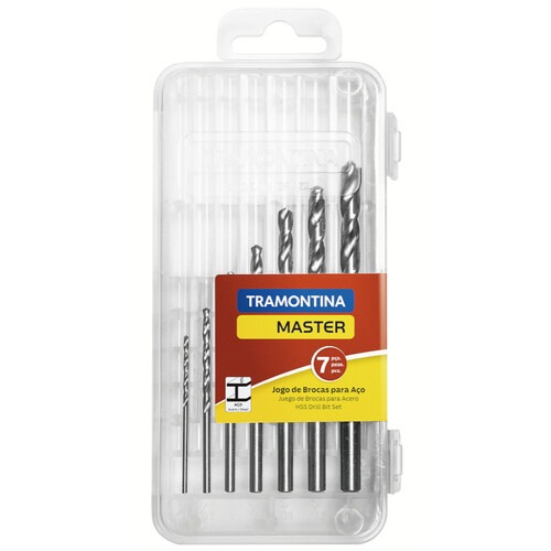 Jogo de brocas aço rápido de 1/16 Jogo de brocas aço rápido de 1/16