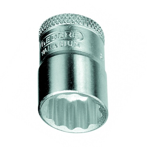 Soquete estriado encaixe 3/8