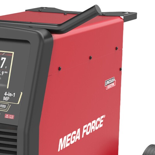 Inversora de solda Multiprocesso 250A para Eletrodo Mig Tig e Arame Tubular monof�sica - Mega Force 257MP  220V