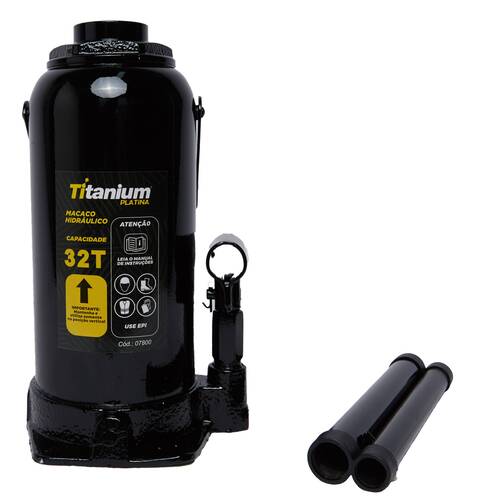 Macaco hidráulico tipo garrafa 32 toneladas - 7800 Macaco hidráulico tipo garrafa 32 toneladas - 7800