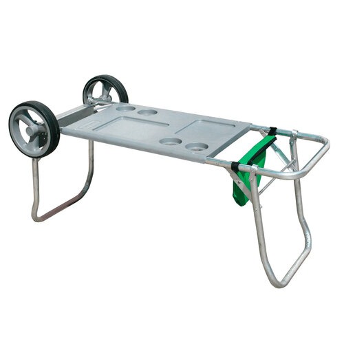 Kit Cadeira de praia reclin�vel 4 posi��es Bali + Carrinho Mesa CAR0649