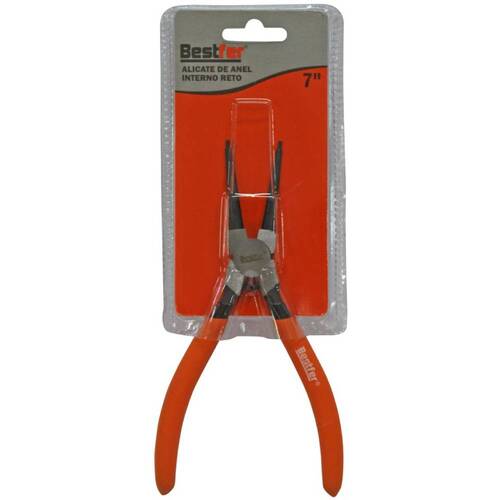 Alicate para anéis interno bico reto 7 Alicate para anéis interno bico reto 7