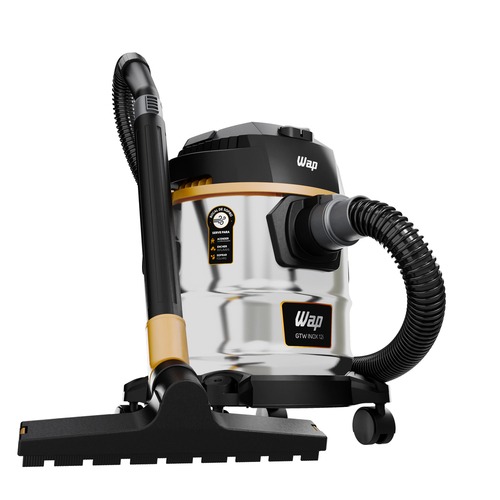 Aspirador de pó e líquido 1600W 12 litros com função soprador - GTW INOX 12i 110V Aspirador de pó e líquido 1600W 12 litros com função soprador - GTW INOX 12i 110V