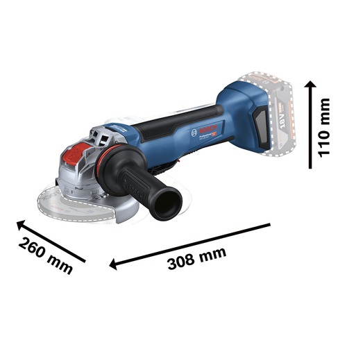 Esmerilhadeira angular a bateria 5 Esmerilhadeira angular a bateria 5