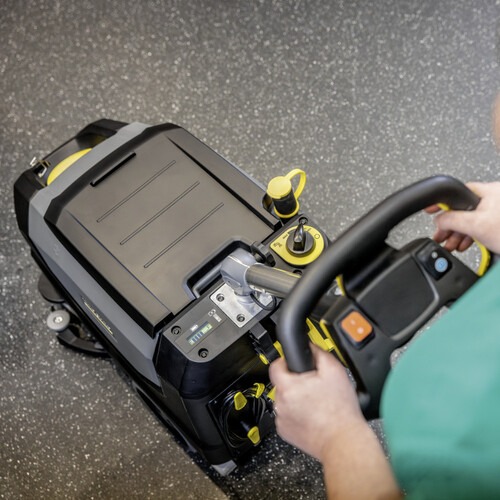 Lavadora Secadora de piso a bateria AGM 350 mm 15L - BD FIT  110V/220V