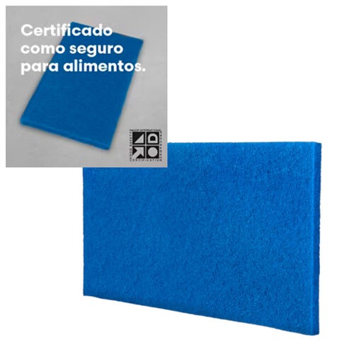 Fibra de limpeza Não Risca 110 x 225 mm azul 2 unidades - Scotch Brite Fibra de limpeza Não Risca 110 x 225 mm azul 2 unidades - Scotch Brite