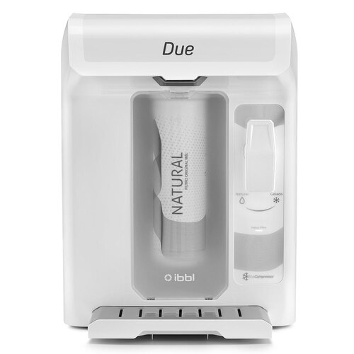 Purificador de �gua natural e gelada eletr�nico Branco - Due Electronic  110V/220V