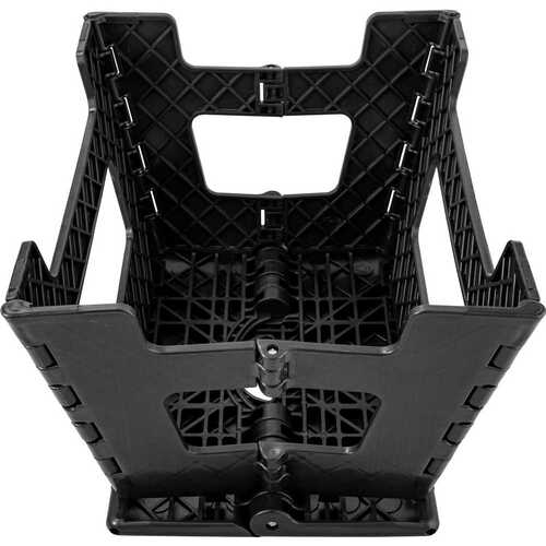 Banqueta plástica dobrável preta altura 220 mm Banqueta plástica dobrável preta altura 220 mm