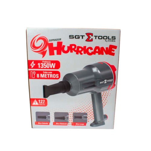 Soprador de ar automotivo 1350W Hurricane com 3 bicos - SGT-5606 110V Soprador de ar automotivo 1350W Hurricane com 3 bicos - SGT-5606 110V