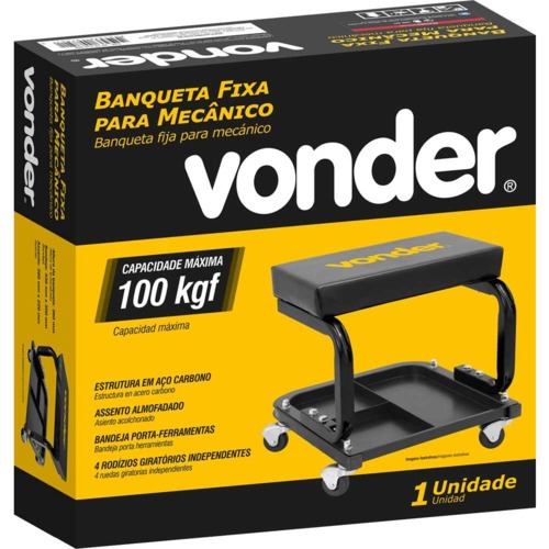 Banqueta fixa almofadada para mec�nico