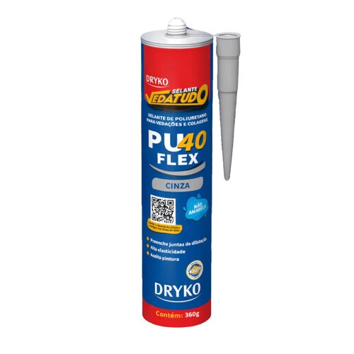 Adesivo selante PU cartucho 360g PU 40 FLEX - Vedatudo Adesivo selante PU cartucho 360g PU 40 FLEX - Vedatudo