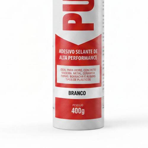 Adesivo selante poliuretano cartucho 400g branco - PU40 Adesivo selante poliuretano cartucho 400g branco - PU40