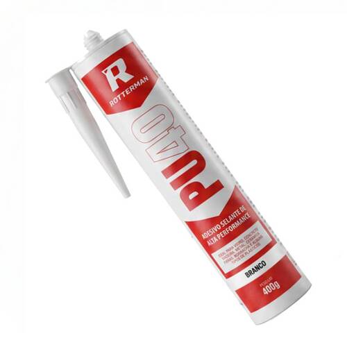 Adesivo selante poliuretano cartucho 400g branco - PU40 Adesivo selante poliuretano cartucho 400g branco - PU40