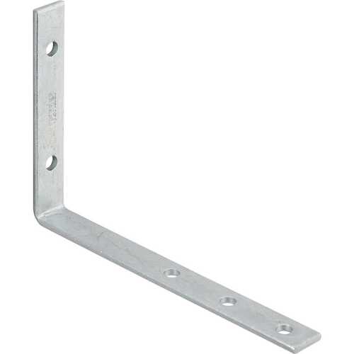 Cantoneira para cortina 6 x 8 cm zincada com 4 pe�as