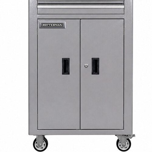 Rack fechado para computador com visor de acrílico - RLL-29 Rack fechado para computador com visor de acrílico - RLL-29