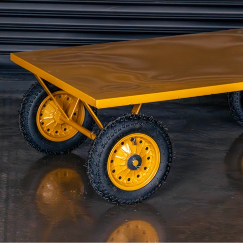 Carro plataforma com tampo em aço 600Kg - RLL-5801 Carro plataforma com tampo em aço 600Kg - RLL-5801