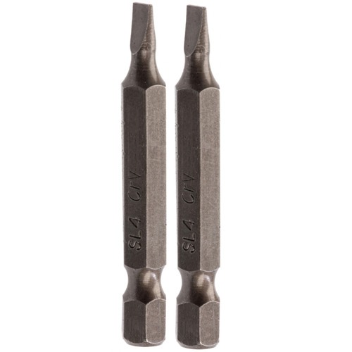 Bits fenda SL4 x 50 mm encaixe 1/4