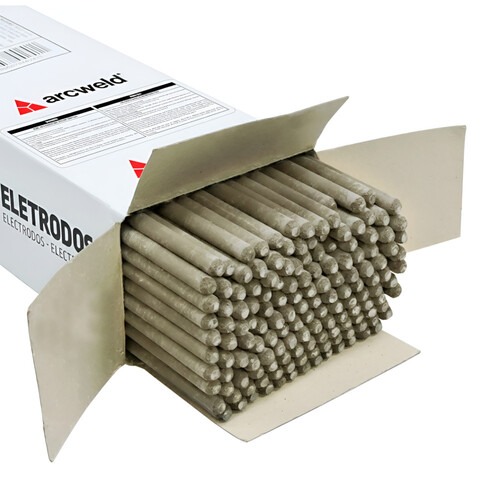 Eletrodo 2,50 mm caixa com 5 Kg E6013 - Arcweld Eletrodo 2,50 mm caixa com 5 Kg E6013 - Arcweld