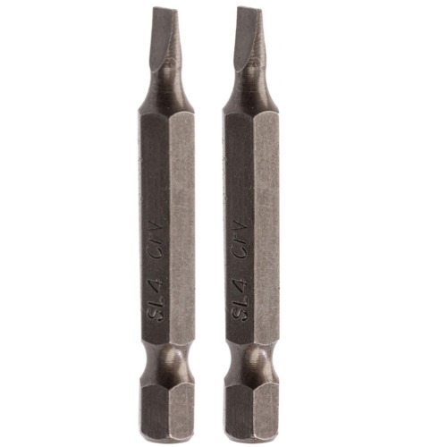 Bits fenda SL4 x 50 mm encaixe 1/4