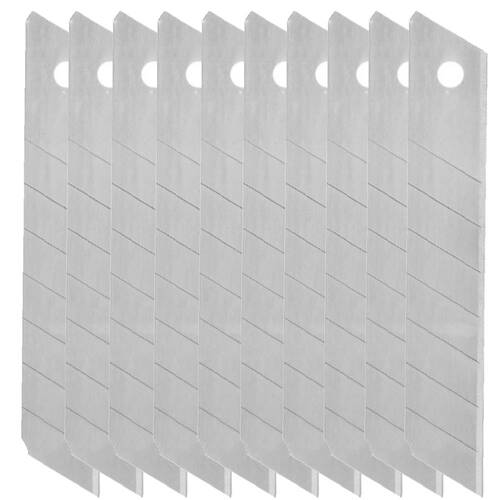 Lâmina para estilete 18 mm com 10 peças - BOM-5922 Lâmina para estilete 18 mm com 10 peças - BOM-5922