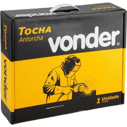 Tocha TIG TTV 206 3 metros conector 13 mm e adaptador M10 do gás Tocha TIG TTV 206 3 metros conector 13 mm e adaptador M10 do gás