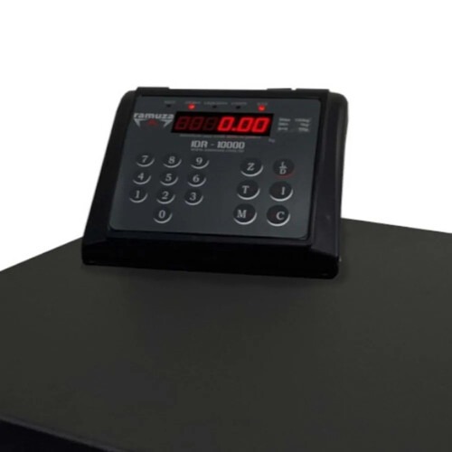 Balança digital a bateria com plataforma em aço carbono 300 Kg x 100g - DPB 110V/220V Balança digital a bateria com plataforma em aço carbono 300 Kg x 100g - DPB 110V/220V
