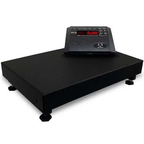 Balança digital com plataforma em aço carbono 300 Kg x 100 g - DP 110V/220V Balança digital com plataforma em aço carbono 300 Kg x 100 g - DP 110V/220V