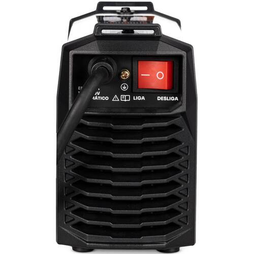 Inversora de solda 120A para Eletrodo revestido e Tig - Mini Monstro Inversora de solda 120A para Eletrodo revestido e Tig - Mini Monstro