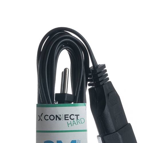 Extensão elétrica 3 metros 1 tomada 2 x 0,75 mm 10A bipolar - Connect Hard Extensão elétrica 3 metros 1 tomada 2 x 0,75 mm 10A bipolar - Connect Hard