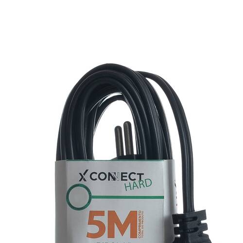 Extens�o el�trica 5 metros 1 tomada 2 x 0,75 mm 10A bipolar - Connect Hard
