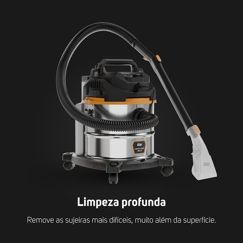 Extratora de carpete e Aspirador 25L 1700W - Carpet Cleaner PRO25 110V Extratora de carpete e Aspirador 25L 1700W - Carpet Cleaner PRO25 110V