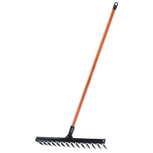 Ancinho metálico 12 dentes com cabo de madeira - 21250 Ancinho metálico 12 dentes com cabo de madeira - 21250
