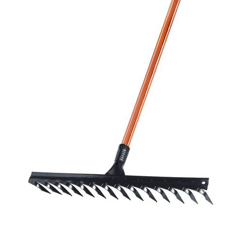 Ancinho metálico 12 dentes com cabo de madeira - 21250 Ancinho metálico 12 dentes com cabo de madeira - 21250