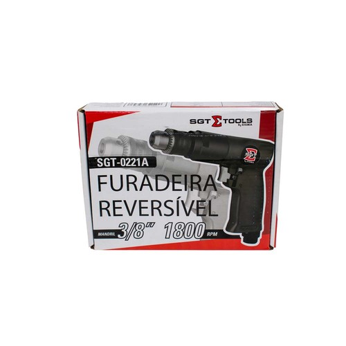 Furadeira pneumática reversível 3/8 Furadeira pneumática reversível 3/8