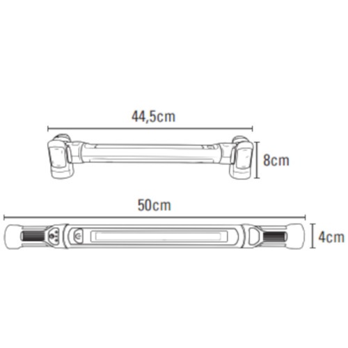 Lanterna Led recarreg�vel 1000 l�mens com sensor de movimento - SGT-8521