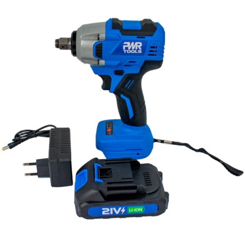 Chave de impacto parafusadeira a bateria 18V Brushless com 1 bateria PWR-35  110V/220V