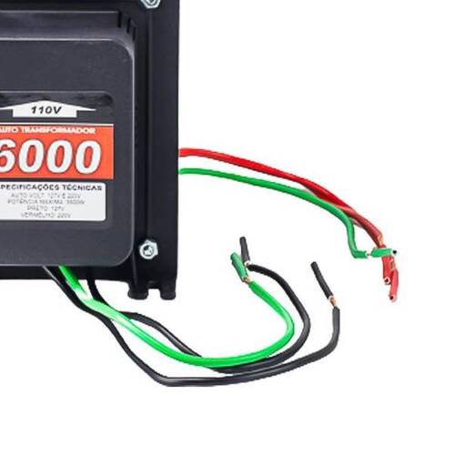 Autotransformador de voltagem para potência até 4600W - 6000VAT 110V/220V Autotransformador de voltagem para potência até 4600W - 6000VAT 110V/220V