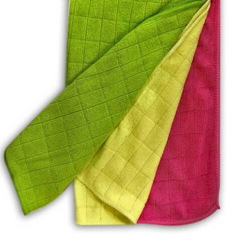 Toalha de microfibra 30 x 30 cm 3 peças - BFH1455 Toalha de microfibra 30 x 30 cm 3 peças - BFH1455