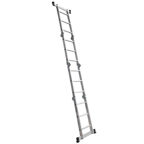 Escada multifuncional de alumínio 3 x 4 com 12 degraus 11 em 1 - ESC0265RO Escada multifuncional de alumínio 3 x 4 com 12 degraus 11 em 1 - ESC0265RO