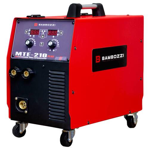 Inversora de solda multiprocesso 200A para Eletrodo e Mig - MTE-210 110V/220V Inversora de solda multiprocesso 200A para Eletrodo e Mig - MTE-210 110V/220V