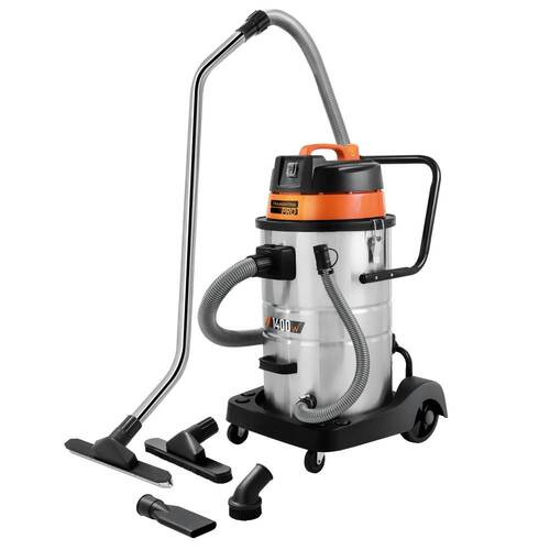Aspirador de pó e líquido inox 1400 watts 50 litros - 44982/020 220V Aspirador de pó e líquido inox 1400 watts 50 litros - 44982/020 220V