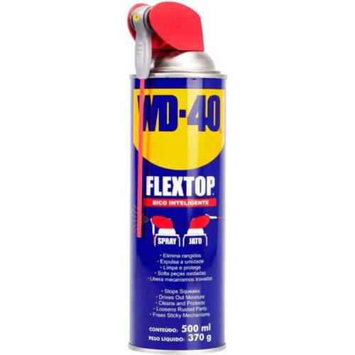 Kit 6 Óleos lubrificante desengripante com Bico Inteligente 500 ml - FLEXTOP Kit 6 Óleos lubrificante desengripante com Bico Inteligente 500 ml - FLEXTOP