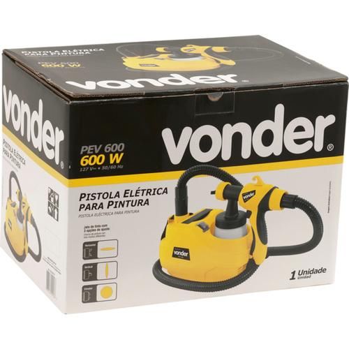 Pistola de pintura pulverizadora el�trica 600 watts - PEV 600  110V