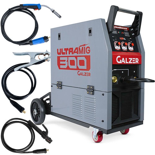 Inversora de solda Multiprocesso 300A para Eletrodo Mig e Tig - ULTRAMIG 300 220V Inversora de solda Multiprocesso 300A para Eletrodo Mig e Tig - ULTRAMIG 300 220V